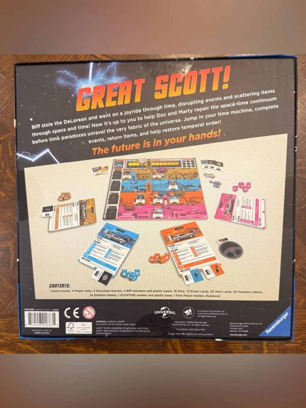 NEW Never Opened Back to the Future Board Game